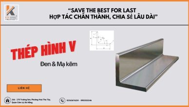 Thép Hình V Đen & Mạ Kẽm 3