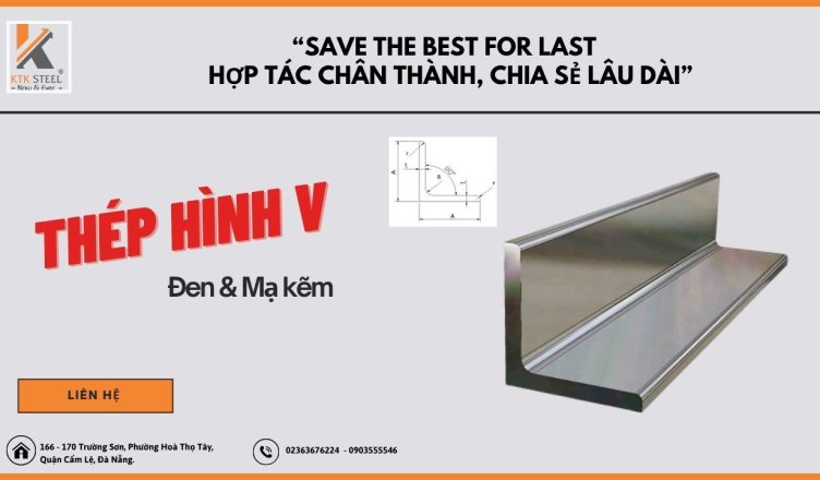 Thép Hình V Đen & Mạ Kẽm 3