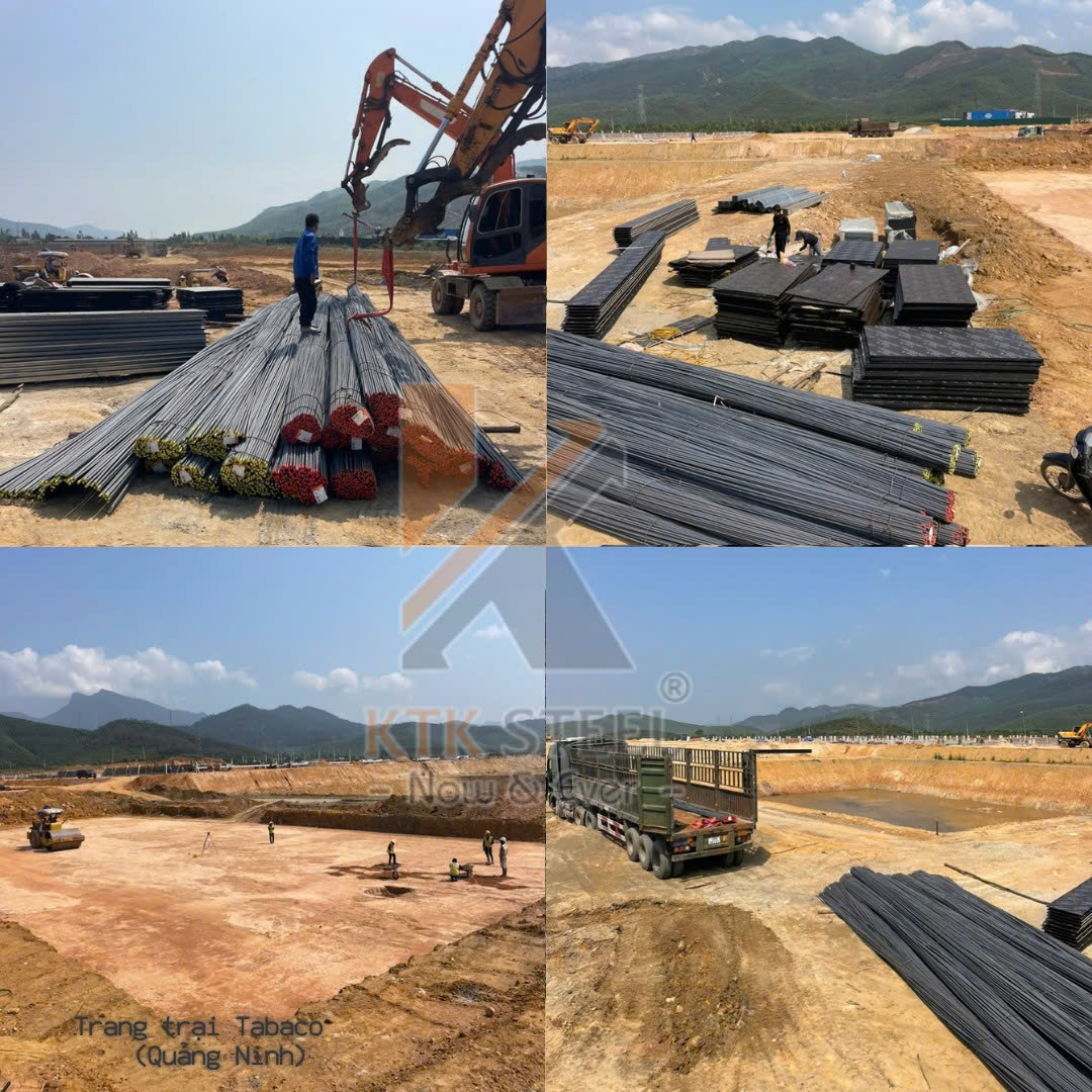 KTK Steel cung cấp thép xây dựng cho nhiều dự án trọng điểm như Khu đô thị FPT Đà Nẵng, Him Lam Vạn Phúc, BAF Gia Hân Quảng Trị cùng hàng trăm công trình dân dụng trên toàn quốc trong 6 tháng đầu năm 2026.
